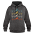 Dirt Bike Motorcross Biker Enduro Hoodie - charcoal/black