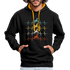 Dirt Bike Motorcross Biker Enduro Hoodie - black/gold