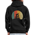 Mountain Bike Kapuzen Pullover Berge Gelände Hoodie Retro Style - black/red