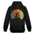 Mountain Bike Kapuzen Pullover Berge Gelände Hoodie Retro Style - black/gold