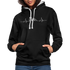 Mountain Bike Kapuzen Pullover Berge Herzschlag Hoodie - black/heather grey