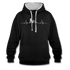 Mountain Bike Kapuzen Pullover Berge Herzschlag Hoodie - black/heather grey