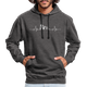 Mountain Bike Kapuzen Pullover Berge Herzschlag Hoodie - charcoal/black