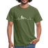 Mountain Bike Shirt Berge Herzschlag T-Shirt - military green