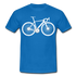 Mountain Bike Fahrrad Fahrer Männer T-Shirt - royal blue