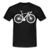 Mountain Bike Fahrrad Fahrer Männer T-Shirt - black