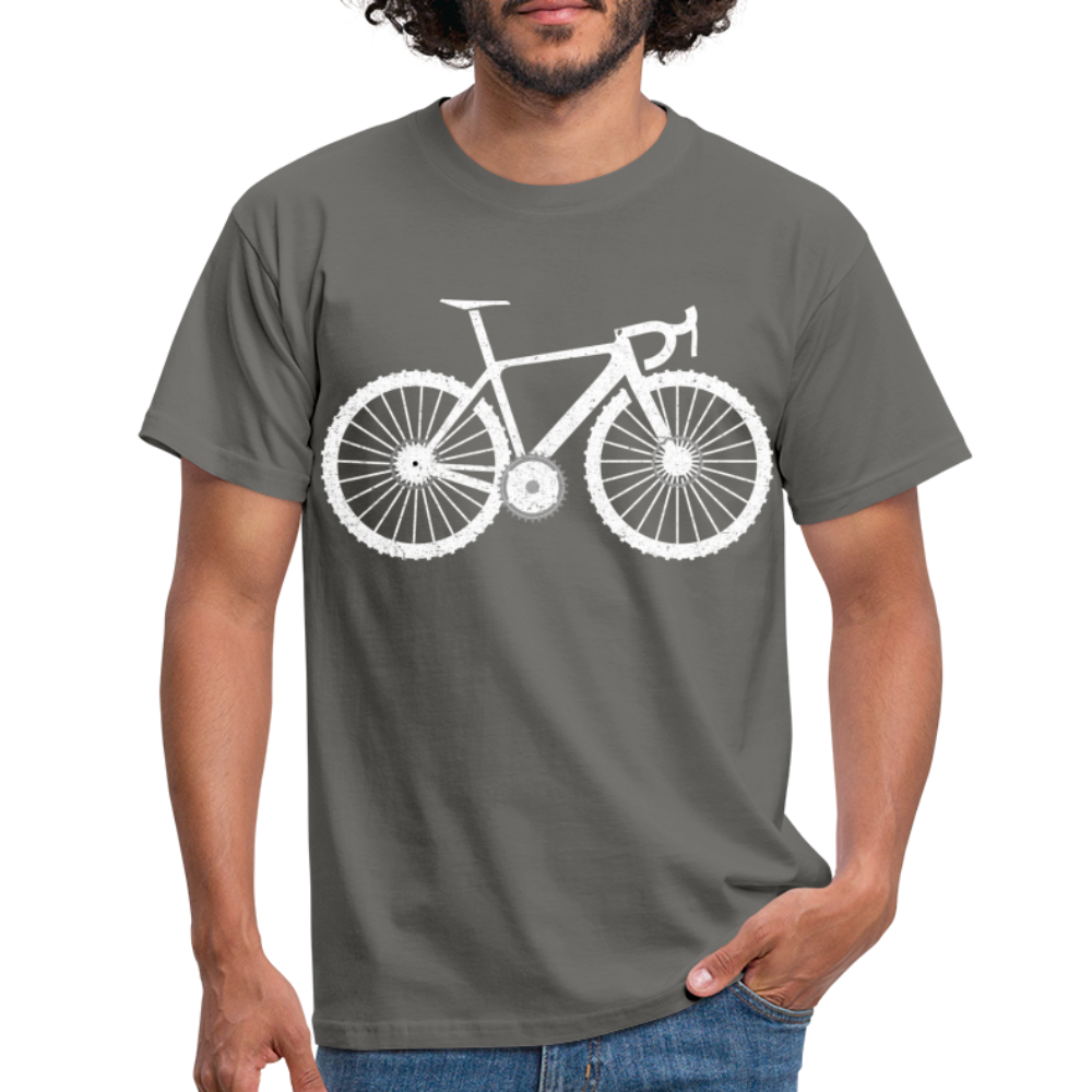 Mountain Bike Fahrrad Fahrer Männer T-Shirt - graphite grey