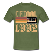30. Geburtstag Geschenk Shirt Jahrgang 1992 Retro Männer T-Shirt - military green