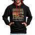 70. Geburtstag Geschenk Pullover Jahrgang 1952 Retro Hoodie - black/red