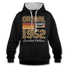 70. Geburtstag Geschenk Pullover Jahrgang 1952 Retro Hoodie - black/heather grey