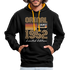 70. Geburtstag Geschenk Pullover Jahrgang 1952 Retro Hoodie - black/gold