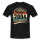 18. Geburtstag Geboren 2004 Vintage Geschenk Männer T-Shirt - black