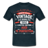 30. Geburtstag 1992 Vintage Style Original Teile Männer Geschenk T-Shirt - navy