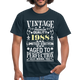 34. Geburtstag Geboren 1988 Vintage Männer Geschenk T-Shirt - navy