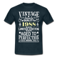 34. Geburtstag Geboren 1988 Vintage Männer Geschenk T-Shirt - navy
