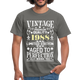 34. Geburtstag Geboren 1988 Vintage Männer Geschenk T-Shirt - graphite grey