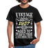 65. Geburtstag Geboren 1957 Vintage Männer Geschenk T-Shirt - black