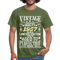 65. Geburtstag Geboren 1957 Vintage Männer Geschenk T-Shirt - military green