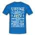 51. Geburtstag Geboren 1971 Vintage Männer Geschenk T-Shirt - royal blue