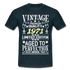 51. Geburtstag Geboren 1971 Vintage Männer Geschenk T-Shirt - navy