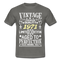 51. Geburtstag Geboren 1971 Vintage Männer Geschenk T-Shirt - graphite grey