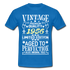 66. Geburtstag Geboren 1956 Vintage Männer Geschenk T-Shirt - royal blue