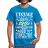 53. Geburtstag Geboren 1969 Vintage Männer Geschenk T-Shirt - royal blue