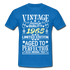 57. Geburtstag Geboren 1965 Vintage Männer Geschenk T-Shirt - royal blue