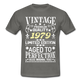 43. Geburtstag Geboren 1979 Vintage Männer Geschenk T-Shirt - graphite grey
