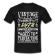 50. Geburtstag Geboren 1972 Vintage Männer Geschenk T-Shirt - black