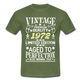 50. Geburtstag Geboren 1972 Vintage Männer Geschenk T-Shirt - military green