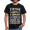 33. Geburtstag Geboren 1989 Vintage Männer Geschenk T-Shirt - black