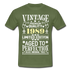 33. Geburtstag Geboren 1989 Vintage Männer Geschenk T-Shirt - military green