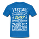 55. Geburtstag Geboren 1967 Vintage Männer Geschenk T-Shirt - royal blue