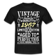 55. Geburtstag Geboren 1967 Vintage Männer Geschenk T-Shirt - black