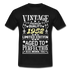 70. Geburtstag Geboren 1952 Vintage Männer Geschenk T-Shirt - black