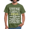 42. Geburtstag Geboren 1980 Vintage Männer Geschenk T-Shirt - military green