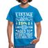 38. Geburtstag Geboren 1984 Vintage Männer Geschenk T-Shirt - royal blue
