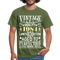 38. Geburtstag Geboren 1984 Vintage Männer Geschenk T-Shirt - military green