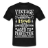 36. Geburtstag Geboren 1986 Vintage Männer Geschenk T-Shirt - black
