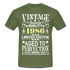 36. Geburtstag Geboren 1986 Vintage Männer Geschenk T-Shirt - military green