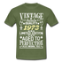 49. Geburtstag Geboren 1973 Vintage Männer Geschenk T-Shirt - military green