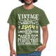 58. Geburtstag Geboren 1964 Vintage Männer Geschenk T-Shirt - military green