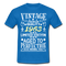 59. Geburtstag Geboren 1963 Vintage Männer Geschenk T-Shirt - royal blue