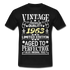 59. Geburtstag Geboren 1963 Vintage Männer Geschenk T-Shirt - black