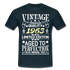 59. Geburtstag Geboren 1963 Vintage Männer Geschenk T-Shirt - navy