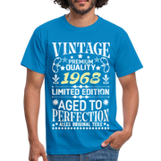 54. Geburtstag Geboren 1968 Vintage Männer Geschenk T-Shirt - royal blue