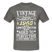 54. Geburtstag Geboren 1968 Vintage Männer Geschenk T-Shirt - graphite grey
