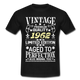 60. Geburtstag Geboren 1962 Vintage Männer Geschenk T-Shirt - black