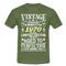 52. Geburtstag Geboren 1970 Vintage Männer Geschenk T-Shirt - military green